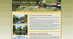 Desktop Screenshot of newburyboatco.co.uk